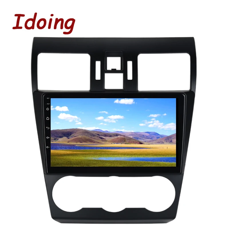 Flash Deal Idoing 9" 2.5D IPS Car Android9.0 Radio Multimedia Player For Subaru WRX 2013-2015 PX5 4G+64G Octa Core GPS Navigation TDA7850 5