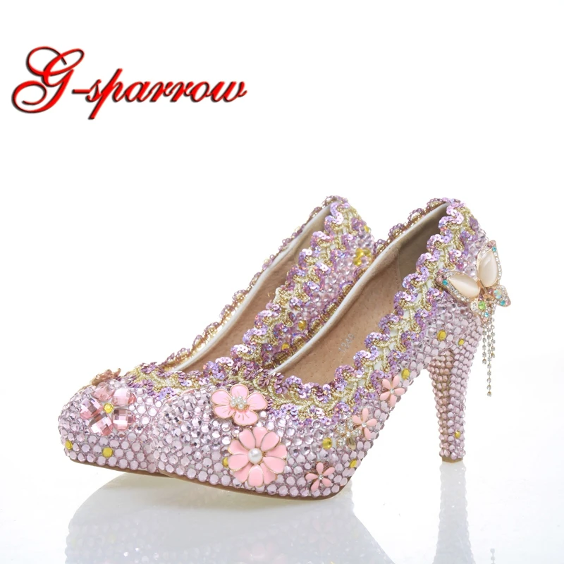 pumps with bling