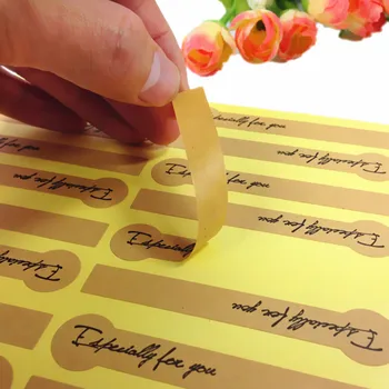 

Vintage Craft Paper Sealing sticker/DIY Gifts posted/Baking Decoration label/Multifunction