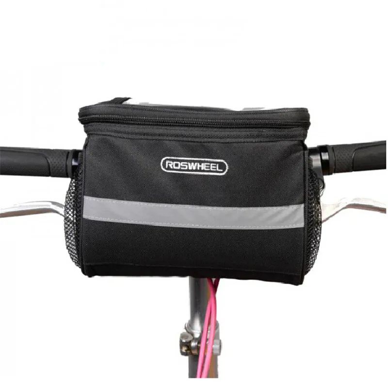 Excellent ROSWHEEL Waterproof Road MTB Bike Bicycle Front Top Frame Handlebar Bag Cycling Pouch For Cellphone Phone 2