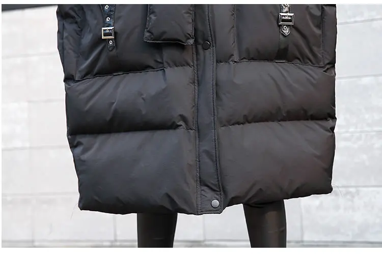 [XTAO] Корейская мода, Новое поступление, Женская водолазка, осень, длинный рукав, карман, пэчворк, Повседневная вязаная парка LJT4621
