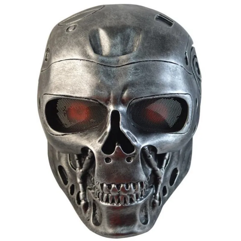 

1PCS New Terminator Resin Protective Mask Cosplay Holiday Party Decoration Accessories Men High Quality Mask 1000G
