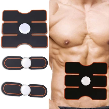

Abdominal Muscle Exercise Machine Electronic Fat Loss Waist Massage Sports Body Slim Muscle Stimulator Training 1 Set B6