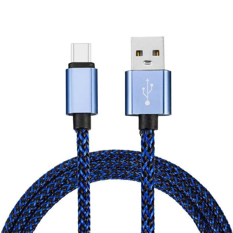 Кабель USB Type C 1 м для быстрой зарядки и синхронизации данных Samsung S8 S9 S10 Huawei Mate 20 Plus