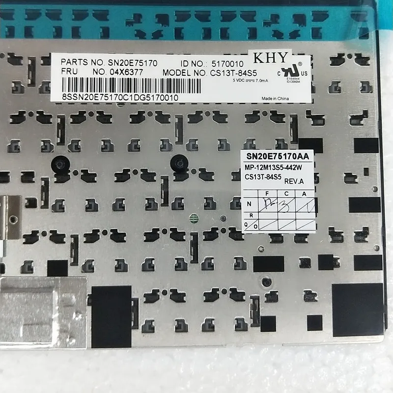 LT горит нам раскладка клавиатуры для ThinkPad L440 L450 L460 T431S T440 T440P T440S T450 T450S T460 PN внутренней катушкой 04X6377