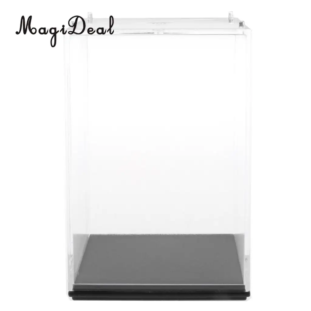 

MagiDeal Professional 7x7x10cm Model Display Case Dustproof Protection Display Box for Animal Figures Toys Product Samples