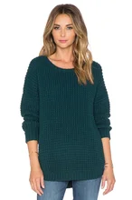 Autumn Women’s Sweater Wool Sweater Female Round Neck Pullover Knit Cultivating Wild Long Sweater Bottoming Es1016
