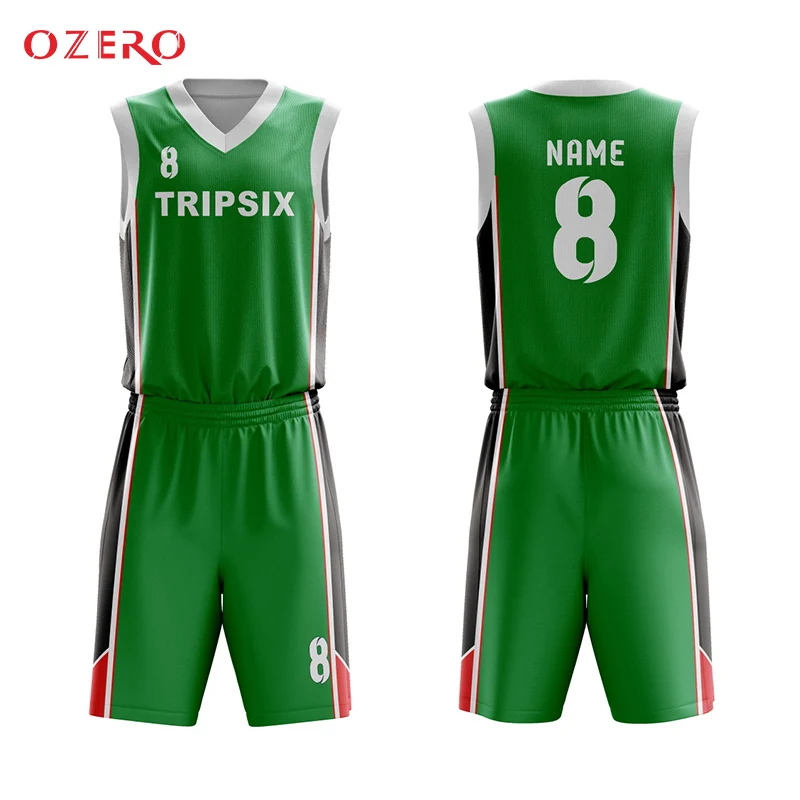 green and black basketball jersey