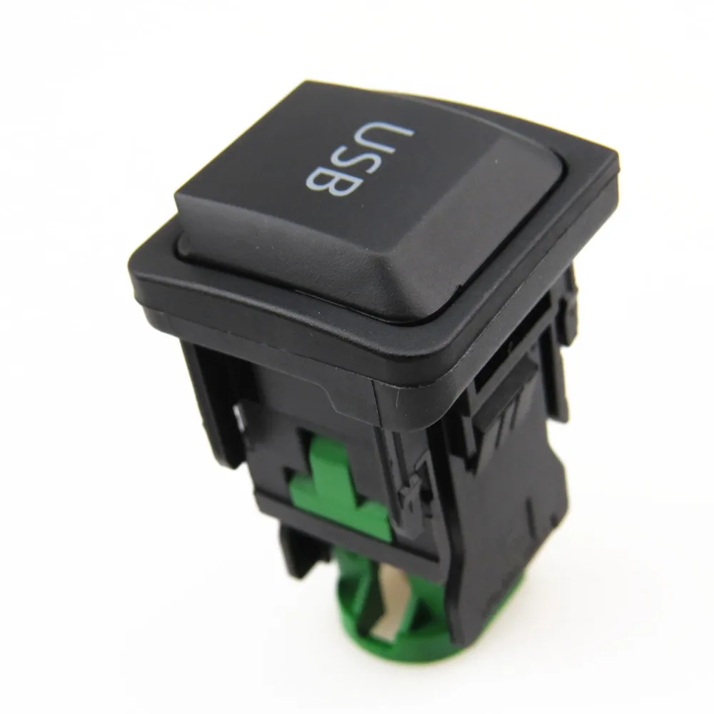 Interfaz de puerto de interruptor USB FHAWKEYEQ RCD510 + conector de arnés de Cable para VW Golf MK