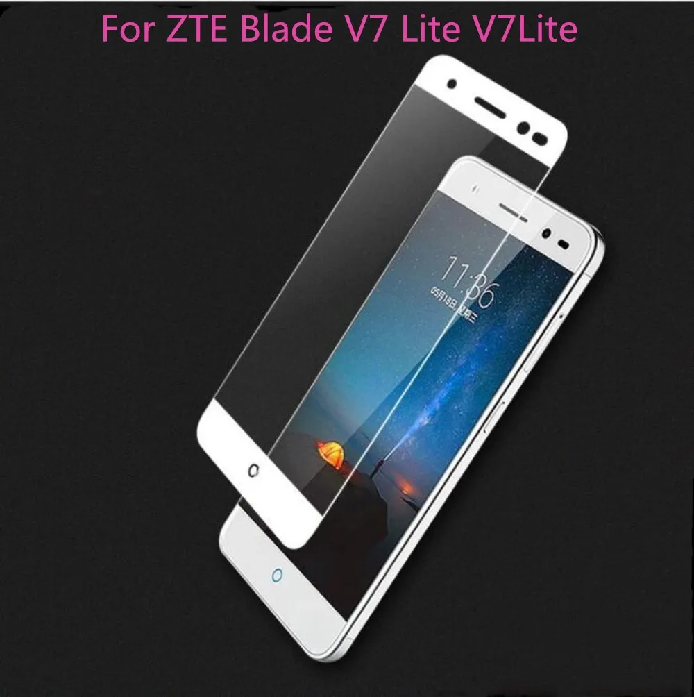 

For For ZTE Blade V7 Lite V7Lite 5.0"Tempered Glass Film Original 9H 3D Full Cover Precise Explosion-proof Screen Protector