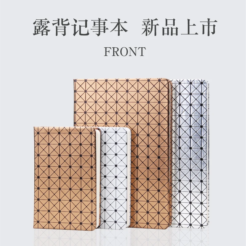 

FRONT D33 Metal Color Creative Sketchbook A5 Painting Book Notebook Notepad Diary 1PCS