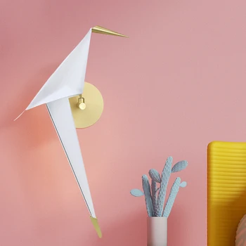 

modern light bedroom led wall lamp Modern designer, new produc simple and exquisite bird model roombedroom study personalized