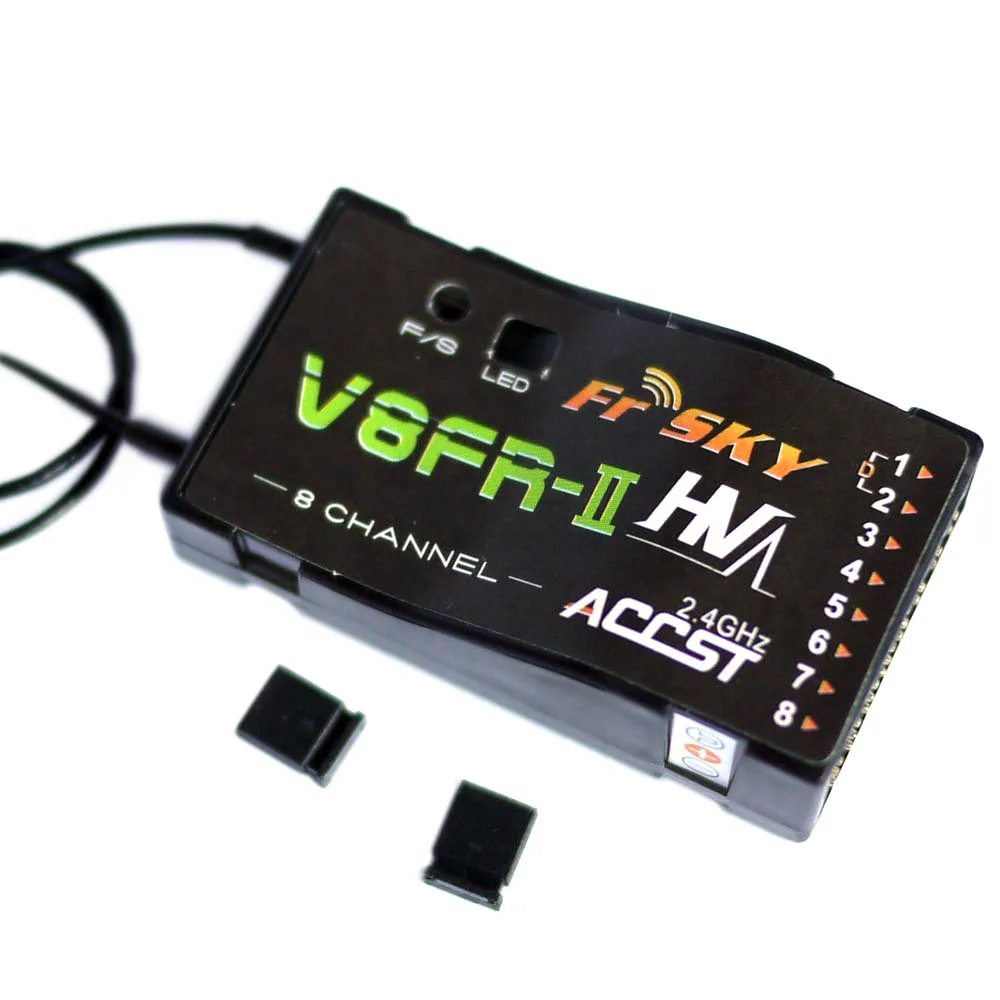 

FrSky V8FR-II 2.4G 8CH Receiver HV Version for Multi Rotor Parts