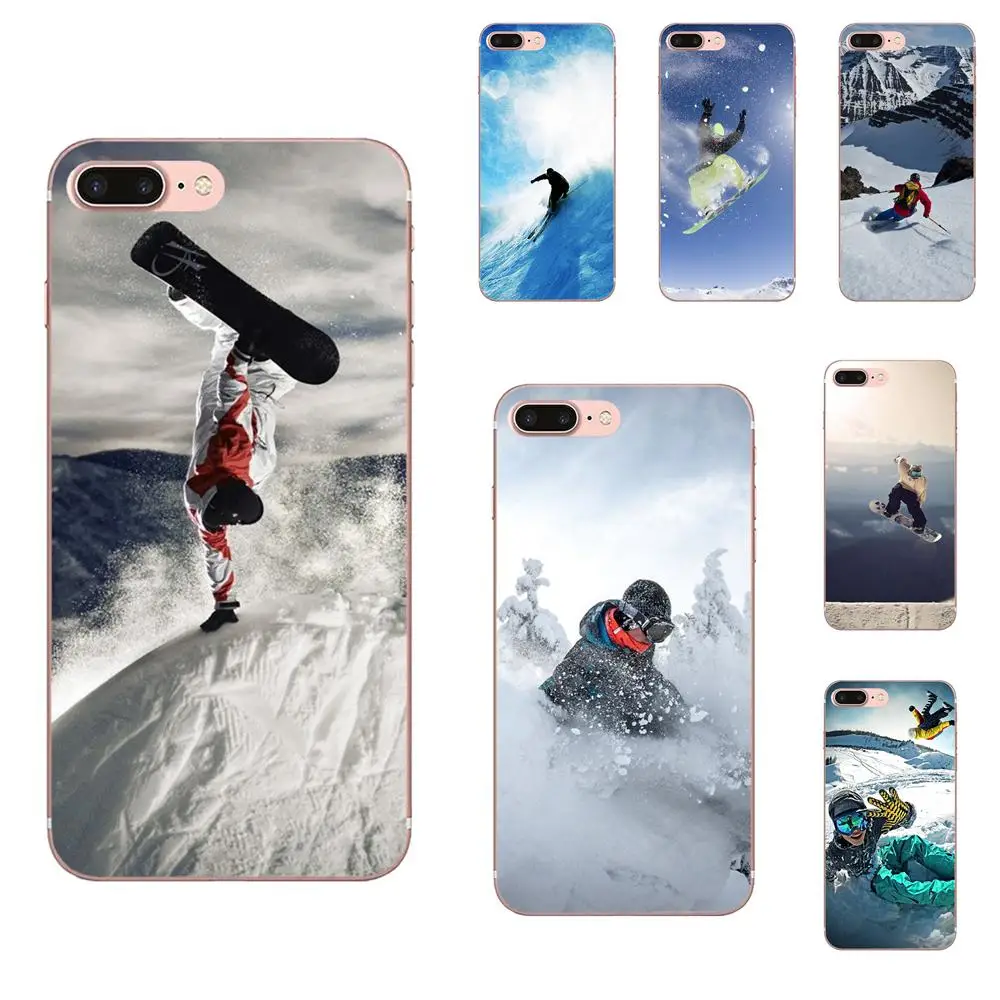 

For Galaxy Alpha Core Note 2 3 4 S2 A10 A20 A20E A30 A40 A50 A60 A70 M10 M20 M30 Soft Screen Protector Snow Or Die Ski Snowboard
