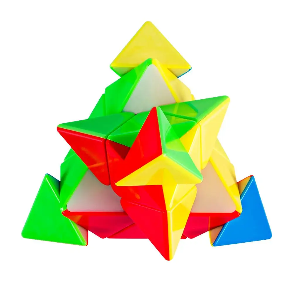 Новое поступление MoYu Cubing классная Пирамида куб волшебный куб пазл игрушки для сложных раскрашенных