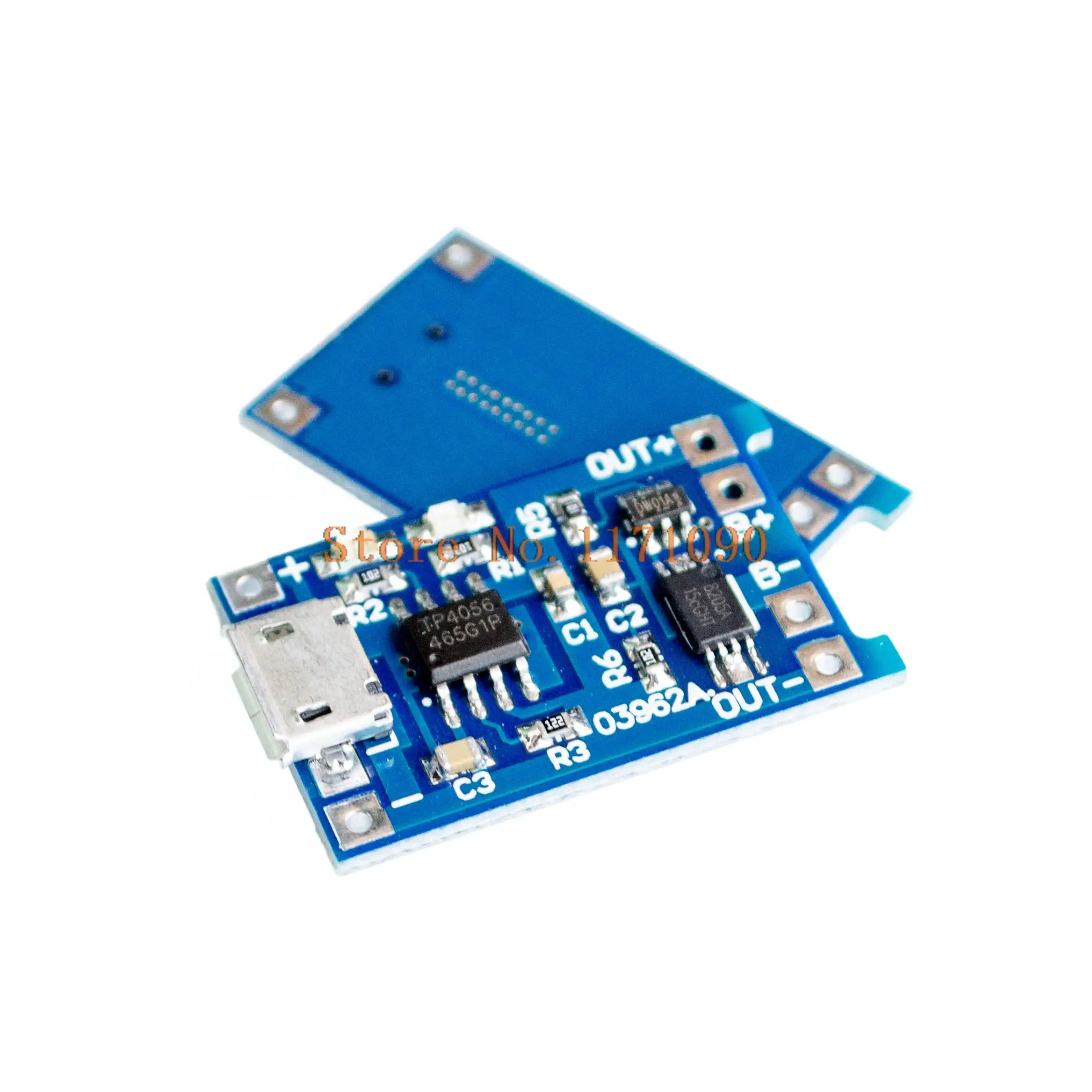 

5V Micro USB 1A 18650 Lithium Battery Charging Board With Protection Charger Module