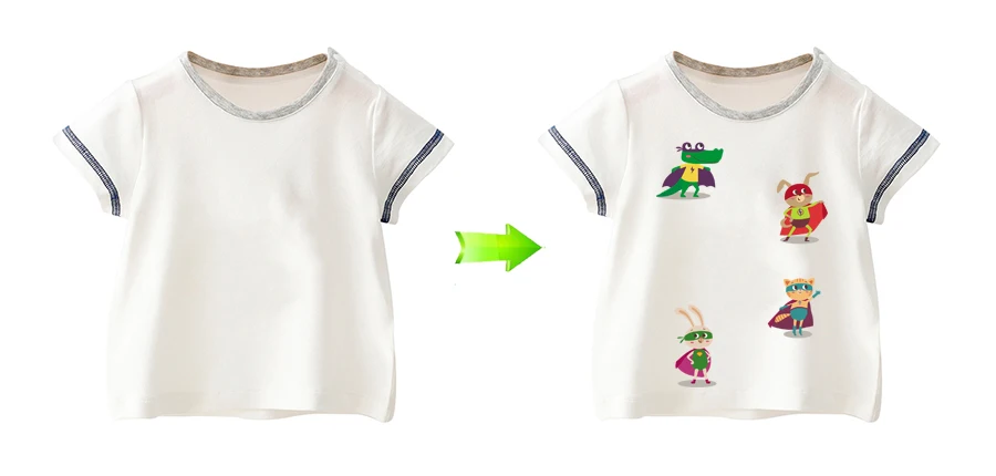 Cartoon Rabbit Sticker On Clothes Creative Cat Panada For Kids Washable Stickers Decoration DIY Tactical Patch DIY Accessories _01 (4)
