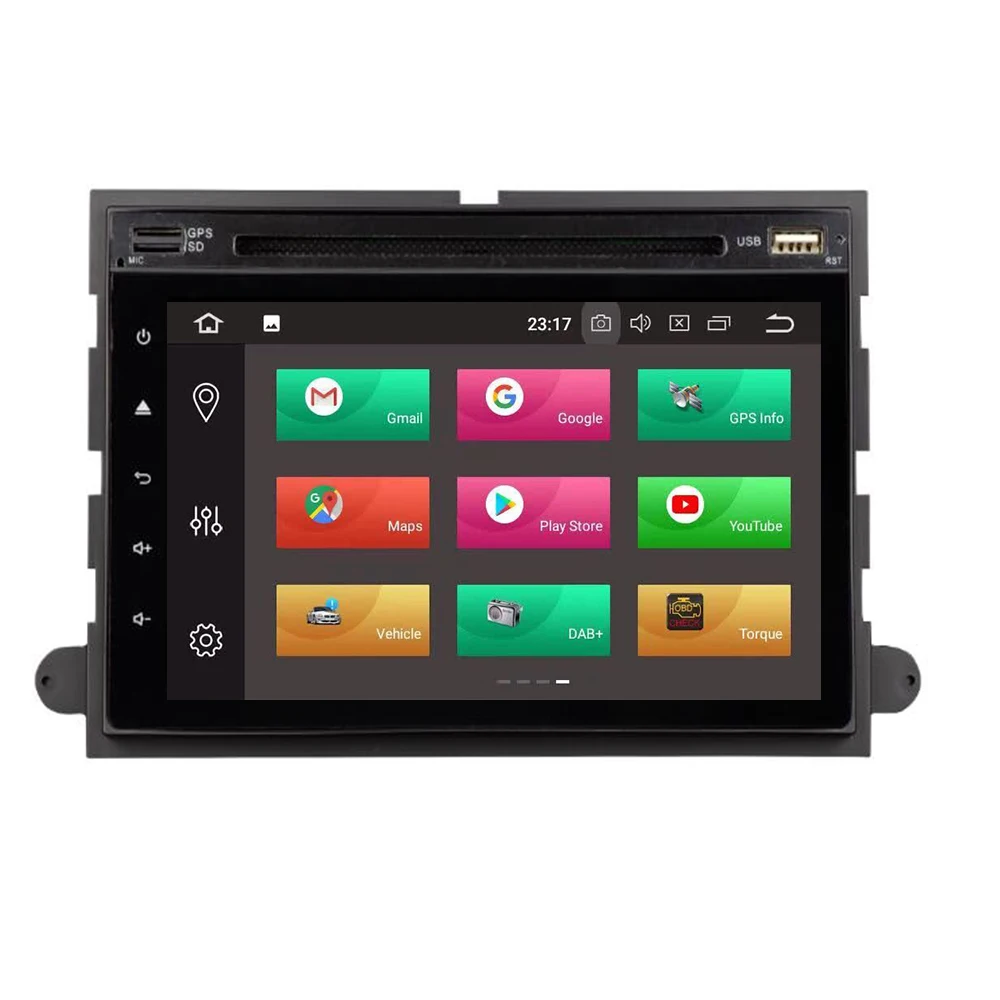  2 Din Android 9.0 Car DVD Player For Ford F150 F350 F450 F550 F250 Fusion Expedition Mustang Explor