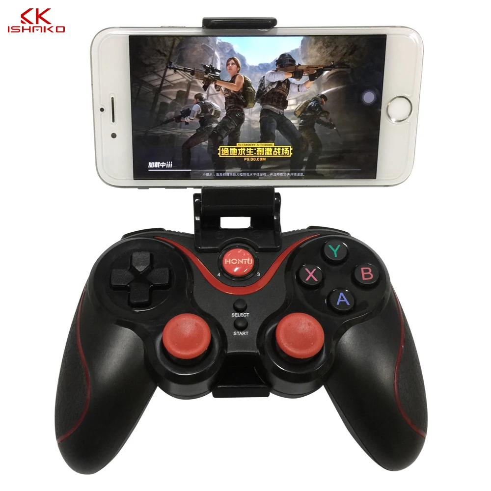 

Wireless Bluetooth 3.2 gamepad Joystick Game Controller connects with PC through a receiver gamepad for android