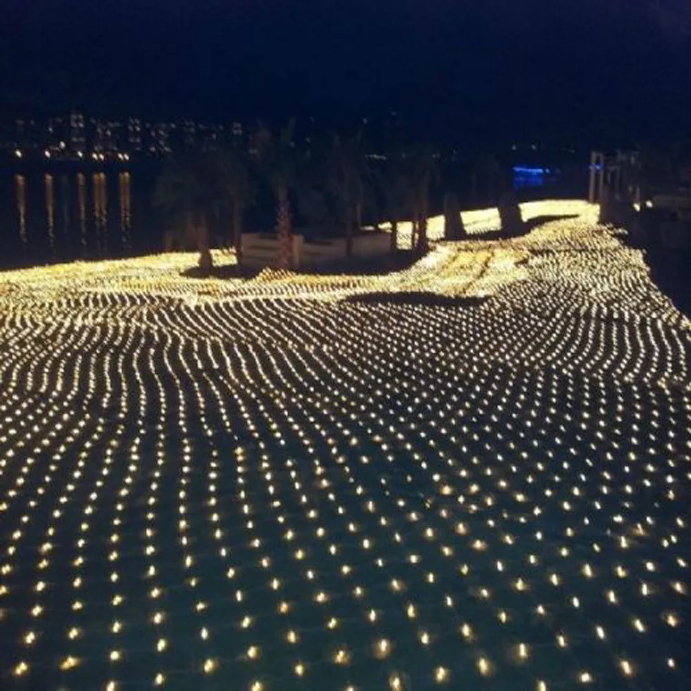 1 5 м x 96LED гирлянда сказочные огни сетка занавес Рождественская Свадебная
