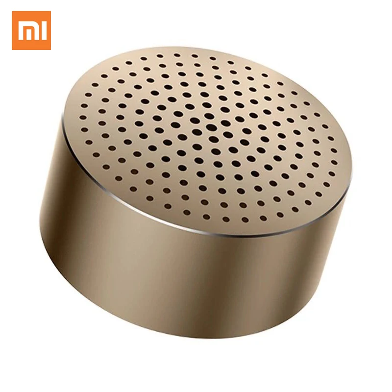 Оригинальный Xiaomi Портативный Bluetooth Динамик мини из металла Сталь Колонки умные