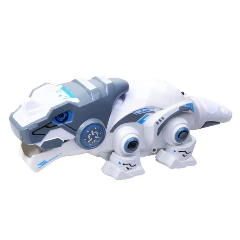 Rc животные игрушечные роботы динозавр rc электрическая светящаяся Модель со звуком дети дистанционное управление образовательные игрушки для детей игрушки