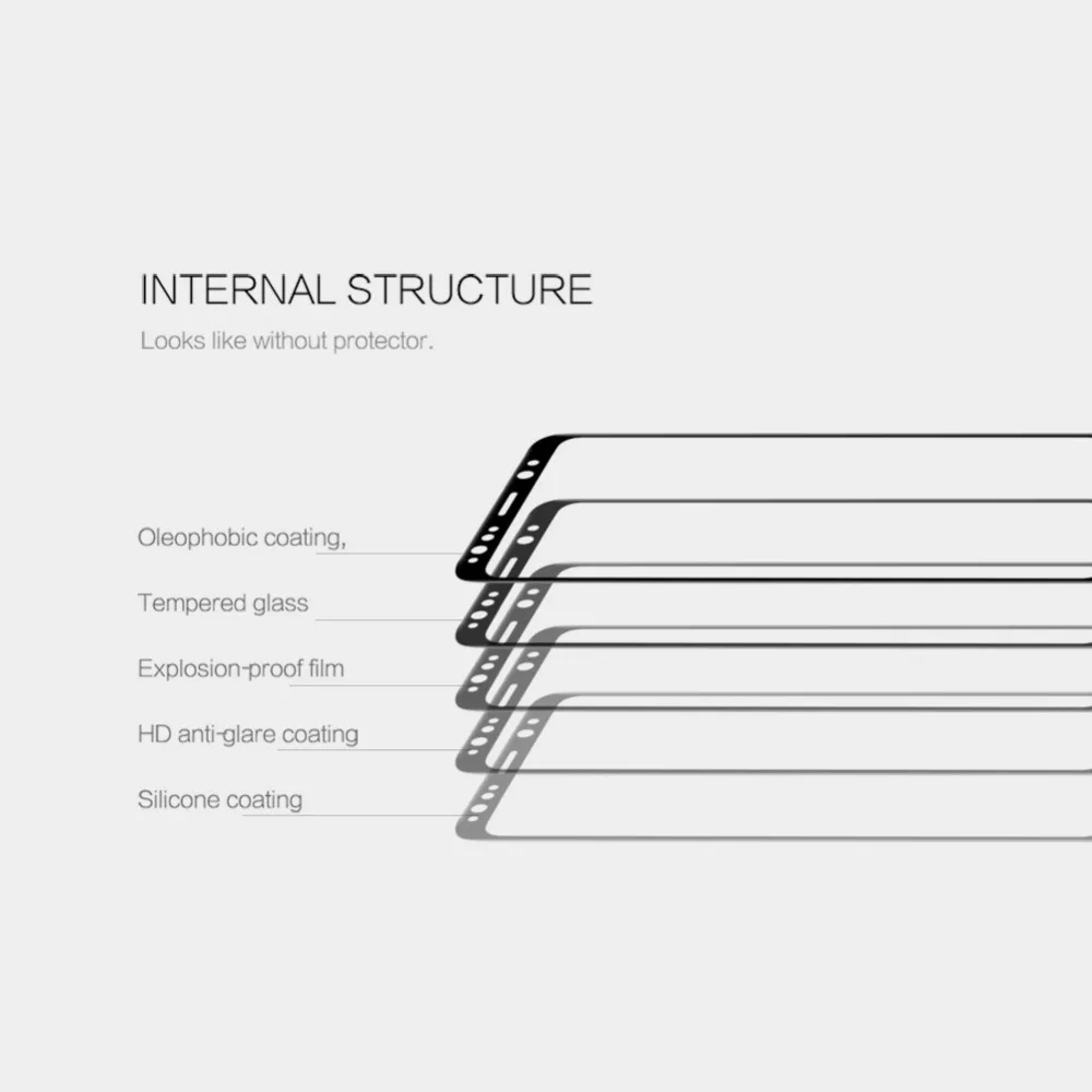 NILLKIN 9H твердость 3D закругленные края полное покрытие закаленное стекло для samsung Galaxy S9 Plus S9 Защитная пленка для экрана 0,33 мм 6,2''