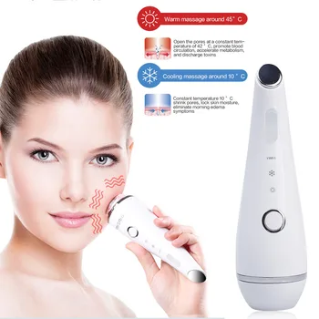 

Hot Cold Hammer LED Photon Therapy Vibration Instrument Massage Electric Skin Lift Tightening Wrinkle Remover Rejuvenation Face