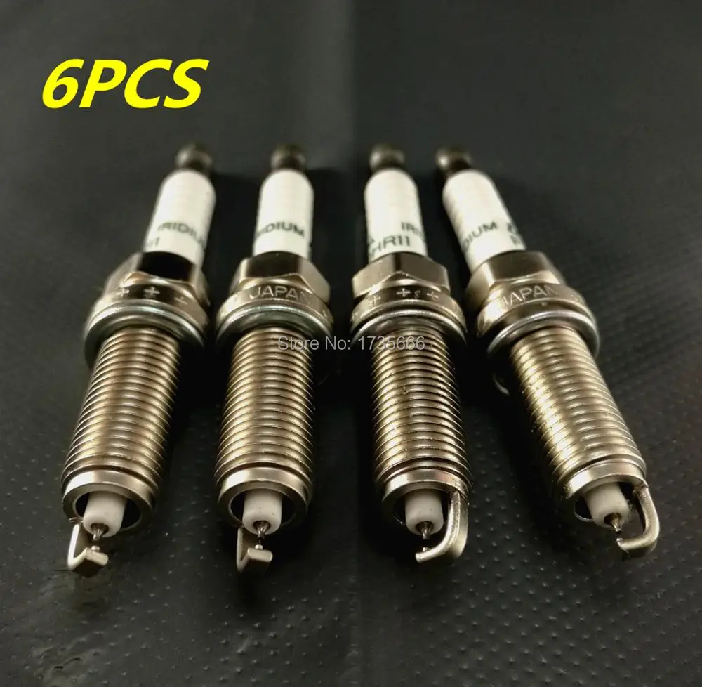 6PCS 22401-JD01B Iridium Spark Plug FXE20HR11 Replacement For Nissan Altima 3.5L Cube 1.8L NV200 Sentra 2.0L / Versa 1.6L 6PCS 22401-JD01B Iridium Spark Plug FXE20HR11 Replacement For Nissan Altima 3.5L Cube 1.8L NV200 Sentra 2.0L / Versa 1.6L