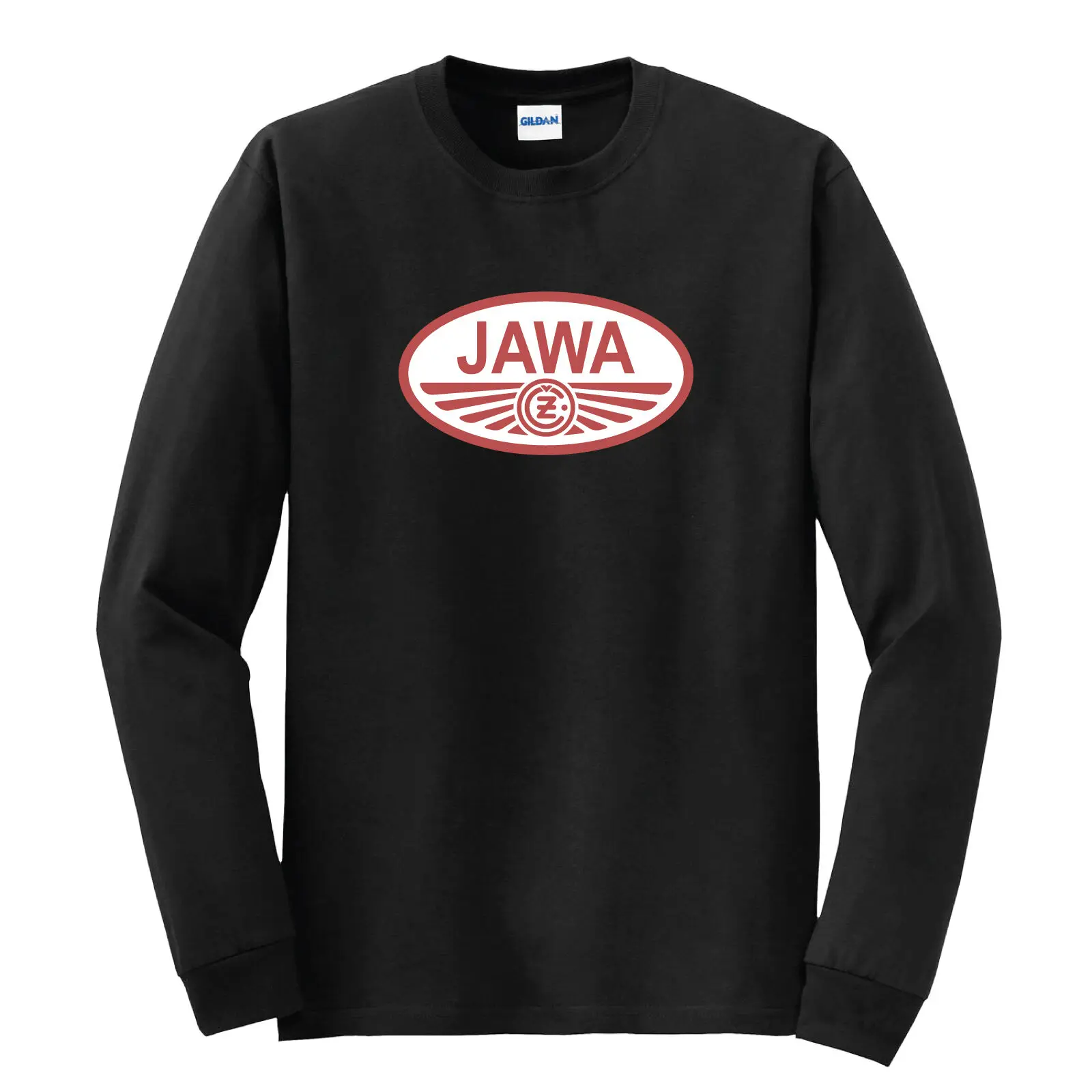 

Jawa Motorcycle T-Shirt Sleeve Choose Color 2019 New Cross Fashion Funny Clothing Casual Short Sleeve Casual Men Tees Shirts