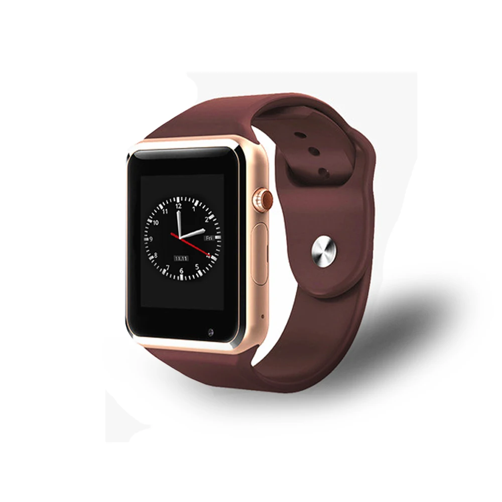 Наручные часы A1 Bluetooth Smart Watch Sport шагомер с сим Камера Smartwatch для Android