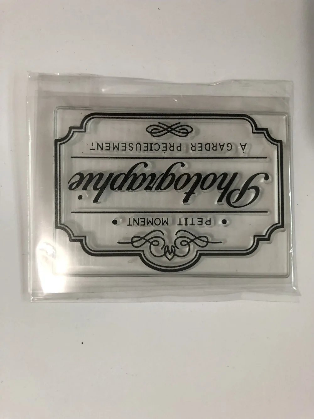 Французский прозрачный значок для DIY печать для скрапбукинга изготовление карт C289