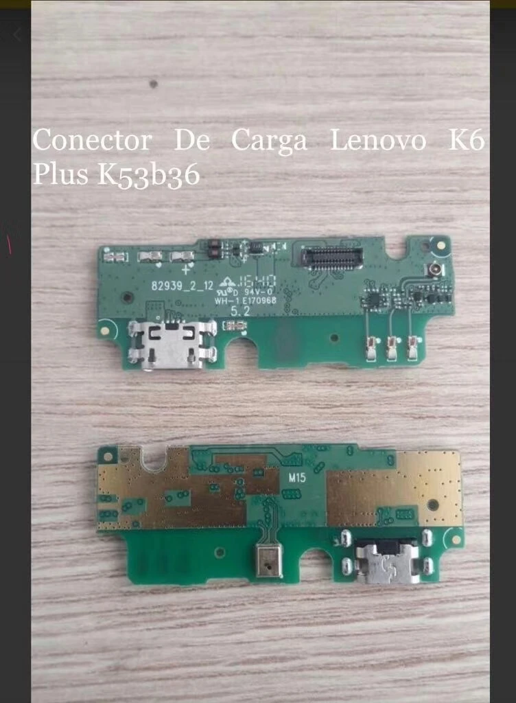 

New Micro USB Charging Port Flex Ribbon For Lenovo K6 Plus K53b36 Dock Charger Connector Plug Board With Microphone