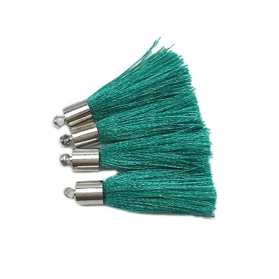 CHENGRUI L45, 4 см, кисточка, шелк кисточки, бахрома, кисточки для штор, кисть, craft, бахрома ткань, бахрома для шитья, 10 шт./пакет - Цвет: L4524