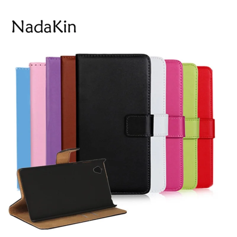 

Genuine Leather Wallet Flip Case for Sony Xperia X XA Performance M5 C4 C5 E5 E4G Z4 Z5 Mini Premium Real Purse Phone Bag