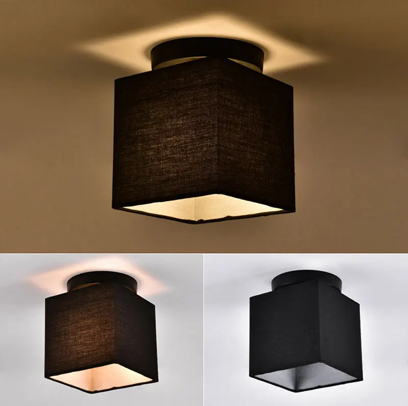 Fabric Art Cloth LED Ceiling Light 469 Heads Nordic Simple Ceiling Lamps Modern Living Room Lamp Bedroom Lighting 110-240V (12)