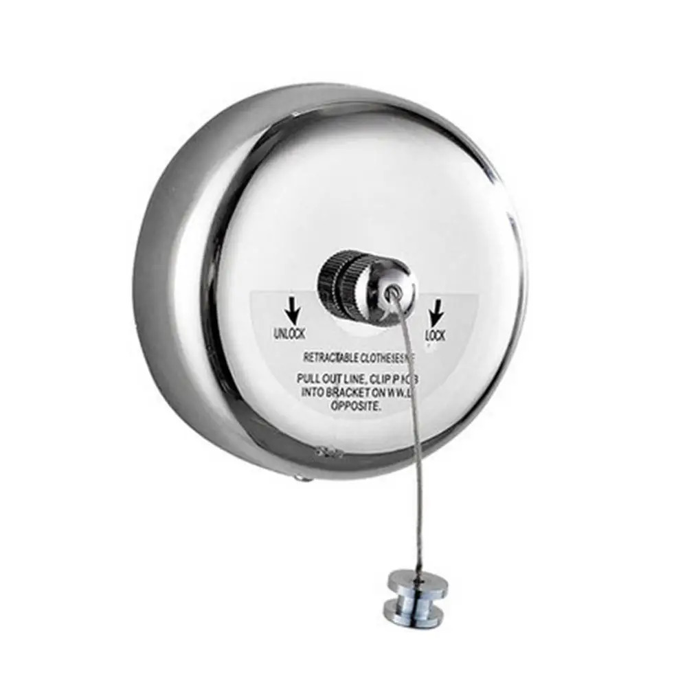 

Retractable Invisible Clothesline Indoor Outdoor Laundry Wall Hanger Rope for Household Bathroom Towel Hanging Rope Organizer
