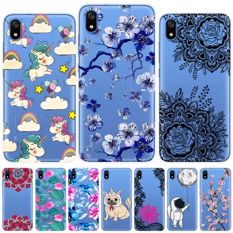 

For Xiaomi Redmi 7A Case Cover Soft Silicone Transparent Protector Redmi 7A Cover Phone Back Case For Xiaomi Redmi 7A Case Capas