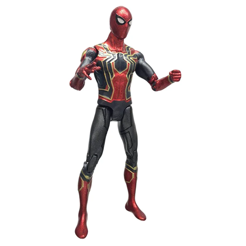Infinity War Avengers Hero Series Iron Spider Man PVC Action Figure Marvel Legends Spiderman Collection Model Toys Doll (2)