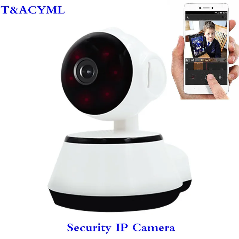 Robot Security Camera 720P WIFI IP HD video Home Security Surveillance ...