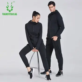 

2018 Winter hooded Sport Suits Men/Women Comfortable Outdoor Running Sets Jogging Suit Men Women Fitness Gym Couples