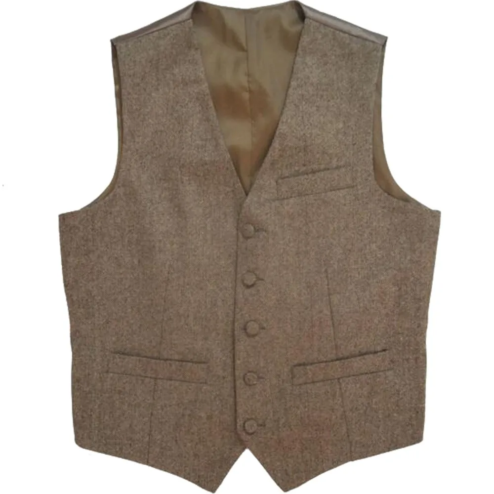 Купить Мужскую Жилетку Коричневую