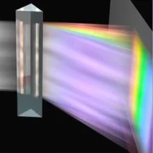 Треугольная Цветовая Призма оптический правый угол k9 материал студенческое экспериментальное оборудование