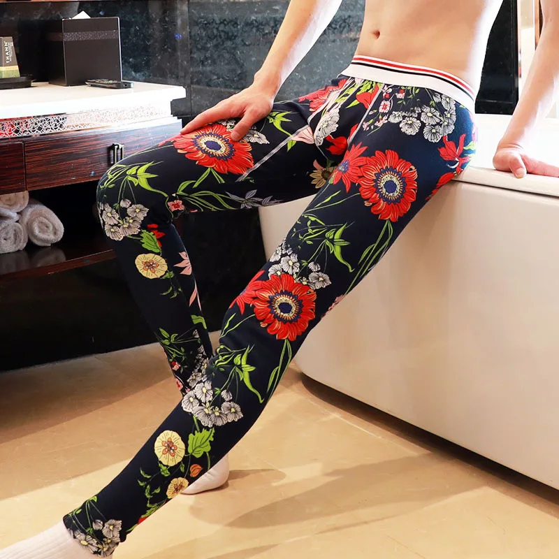 

mens leggings Winter Warm thick Thermal Underwear Warm Pants long johns winter clothes men ropa termica hombre