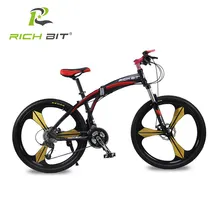 Richbit высокое качество Алюминиевый складной велосипед 27 скорость горный велосипед двойной дисковые тормоза с переменной скоростью Дорожный велосипед гоночный велосипед