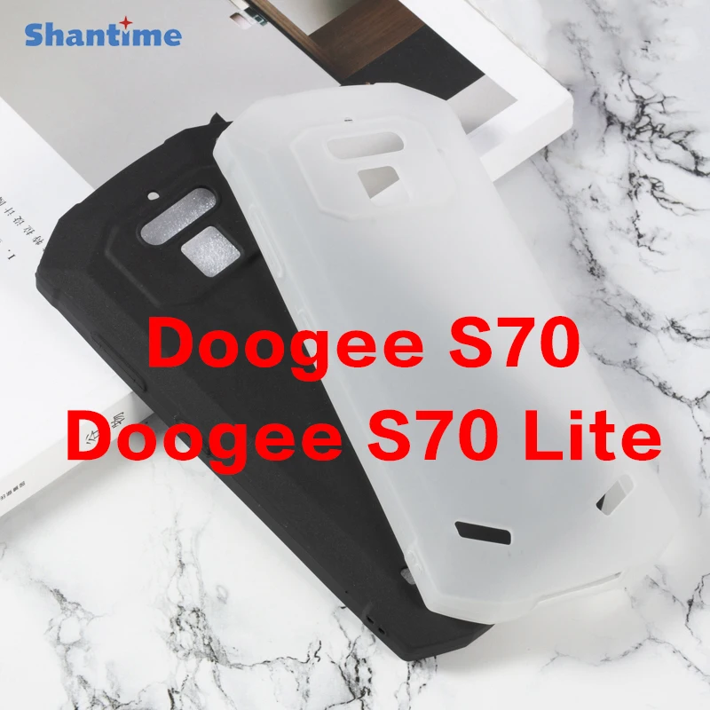 Силиконовый защитный чехол-накладка для Doogee S70 Lite мягкий чехол из ТПУ Для |