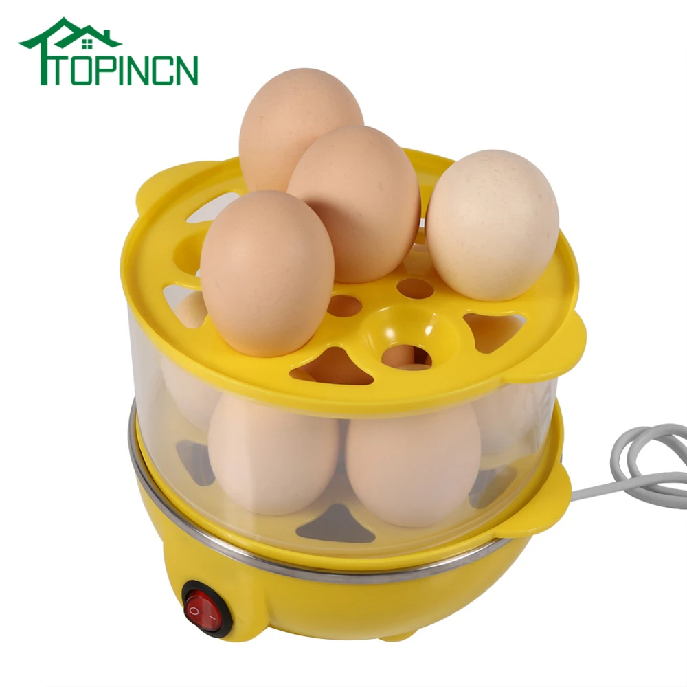 28 Slots Silicone Egg Poachers US 220V Multi functional Double Layer Electric Eggs Boiler Cooker