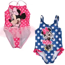 2017 font b Kids b font Swimwear Cartoon Mouse Print Toddler Girls font b Swimsuit b