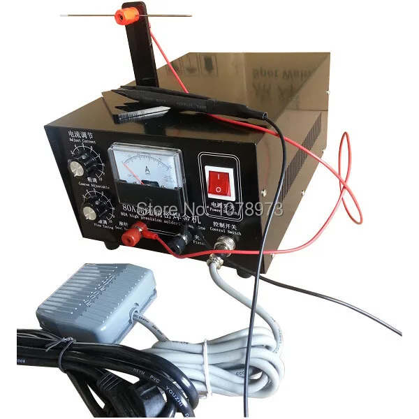 Новое поступление 80A ювелирный точечный сварщик сварочный аппарат высокоточная паяльная машина