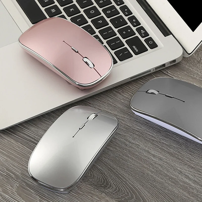 Новая мини мышь Bluetooth перезаряжаемая оптическая Бесшумная для ноутбука Apple Macbook